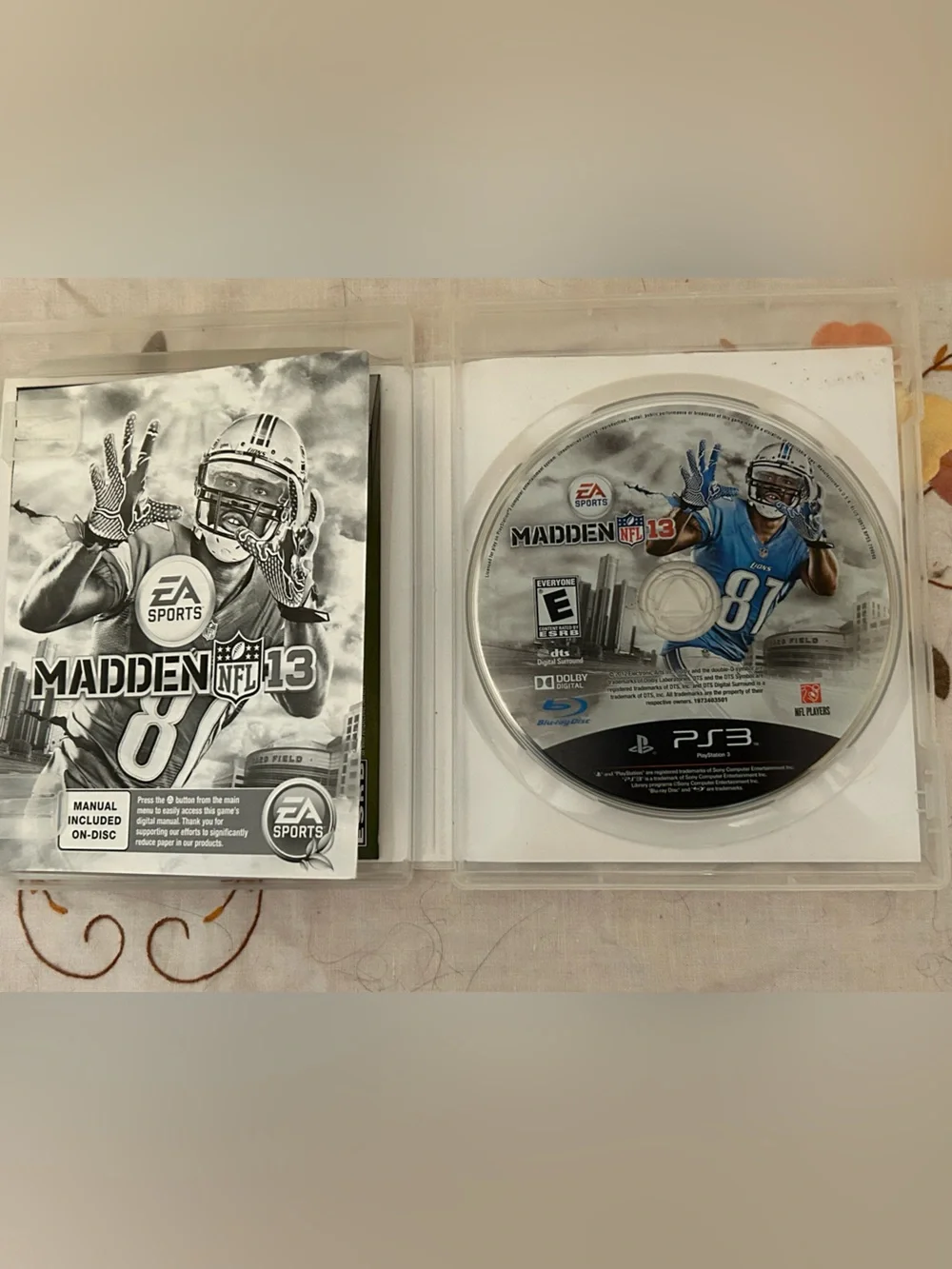 PS3 Games 3 Playstation 3 Games NFL/MLB Not Tested